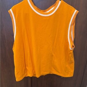 Sports Illustrated Swim Vibrant Orange Muscle Tee